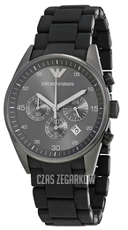 Emporio Armani Sportivo Czarny/Stal Ø43 mm AR5889