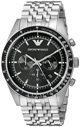 Emporio Armani Sportivo Czarny/Stal Ø46 mm AR5988