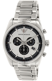 Emporio Armani Sportivo Srebrny/Stal Ø43 mm AR6007