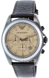 Emporio Armani Sportivo Brązowy/Skóra Ø44 mm AR6070
