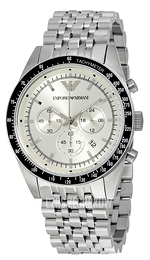 Emporio Armani Sportivo Srebrny/Stal Ø46 mm AR6073