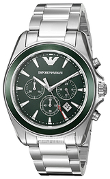 Emporio Armani Sigma Zielony/Stal Ø43 mm AR6090