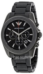 Emporio Armani Sportivo Czarny/Stal Ø44 mm AR6092