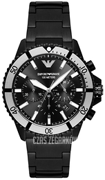 Emporio Armani Diver Czarny/Guma Ø43 mm AR80050