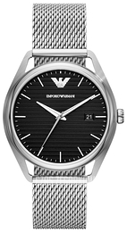 Emporio Armani Matteo Czarny/Stal Ø41 mm AR80055