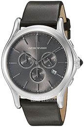 Emporio Armani Classic Szary/Skóra Ø44 mm ARS4000