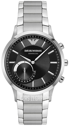 Emporio Armani Connected Czarny/Stal Ø43 mm ART3000
