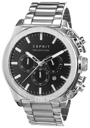 Esprit Collection Czarny/Stal Ø46 mm EL102181005