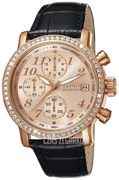 Esprit Collection Różowe złoto/Skóra Ø38 mm EL190322007