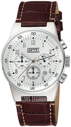 Esprit Chronograph Biały/Skóra Ø39 mm ES000T31021