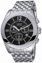 Esprit Sport Czarny/Stal Ø42 mm ES102231004