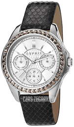 Esprit Sport Srebrny/Skóra Ø34 mm ES107872001