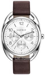 Esprit Sport Srebrny/Skóra Ø36 mm ES108172001