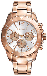 Esprit Sport Srebrny/Stal w kolorze różowego złota Ø42 mm ES108262006