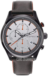 Esprit Srebrny/Skóra Ø44 mm ES108391007