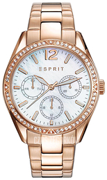 Esprit Sport Biały/Stal w kolorze różowego złota Ø36 mm ES108932003