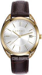 Esprit Srebrny/Skóra Ø34 mm ES108972003