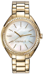 Esprit Dress Srebrny/Stal w odcieniu złota Ø34 mm ES109302002