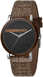 Esprit Czarny/Skóra Ø38 mm ES1G030L0045