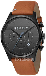 Esprit Czarny/Skóra Ø42 mm ES1G053L0035