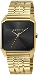 Esprit Czarny/Stal w odcieniu złota Ø37 mm ES1G071M0065