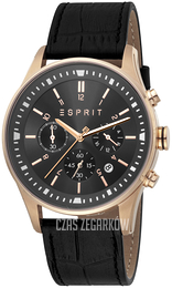 Esprit Czarny/Skóra Ø42 mm ES1G209L0045