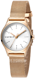 Esprit Biały/Stal w kolorze różowego złota Ø28 mm ES1L052M0075