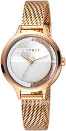 Esprit Srebrny/Stal w kolorze różowego złota Ø32 mm ES1L088M0035