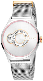 Esprit Srebrny/Stal Ø34 mm ES1L103M0055