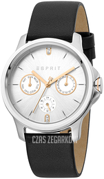 Esprit Srebrny/Skóra Ø36 mm ES1L145L0015