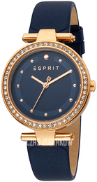 Esprit Niebieski/Skóra Ø34 mm ES1L153L0045