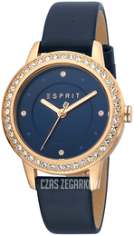 Esprit Niebieski/Skóra Ø36 mm ES1L163L0055