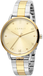 Esprit Żółte złoto/Stal w odcieniu złota Ø36 mm ES1L173M0095