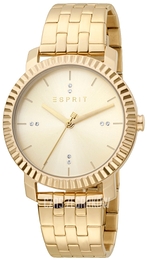 Esprit Zloty/Stal w odcieniu złota Ø37 mm ES1L185M0065
