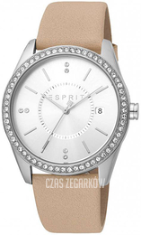 Esprit Srebrny/Skóra Ø38 mm ES1L196L0015