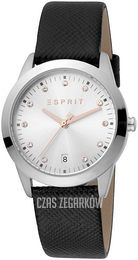 Esprit Daphne Srebrny/Skóra Ø34 mm ES1L197L0025
