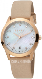 Esprit Daphne Biały/Skóra Ø34 mm ES1L197L1015
