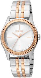 Esprit Srebrny/Stal w kolorze różowego złota Ø34 mm ES1L222M0105