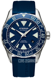 Eterna Kontiki Niebieski/Guma Ø44 mm 1290.41.89.1418