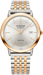 Eterna Eternity Srebrny/Stal w kolorze różowego złota Ø40 mm 2700.53.11.1737