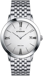 Eterna Eternity Srebrny/Stal Ø40 mm 2711.41.12.1745
