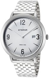 Eterna Eternity Srebrny/Stal Ø42 mm 2730.41.13.1746
