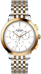Eterna Eternity Biały/Stal w odcieniu złota Ø42 mm 2760.53.11.1746