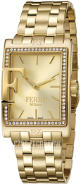 Ferrè Milano Żółte złoto/Stal w odcieniu złota FM1L025M0041