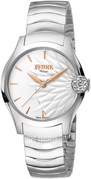 Ferrè Milano Collezione Fiore Srebrny/Stal Ø34 mm FM1L121M0051