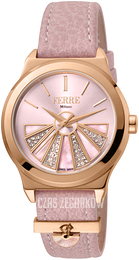 Ferrè Milano Venezia Różowy/Stal w kolorze różowego złota Ø34 mm FM1L125L0031