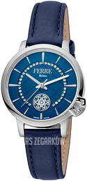 Ferrè Milano Niebieski/Skóra Ø32 mm FM1L150L0011