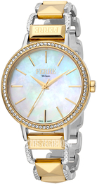 Ferrè Milano Donna Dalia Biały/Stal w odcieniu złota Ø34 mm FM1L173M0091