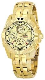 Festina Żółte złoto/Stal w odcieniu złota Ø43 mm F16119-4