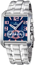 Festina Chrono Niebieski/Stal F16355-2